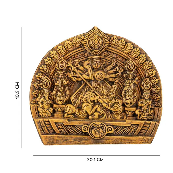 Terracotta_Goddess_Durga_Idol_With_Family