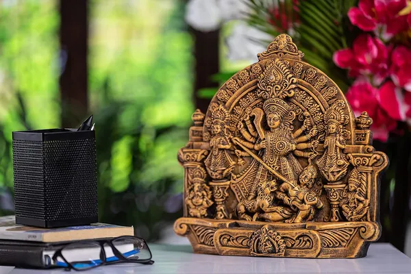 Terracotta_Goddess_Durga_Idol_With_Family
