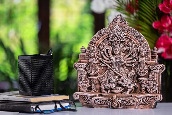 Terracotta_Goddess_Durga_Idol_With_Family