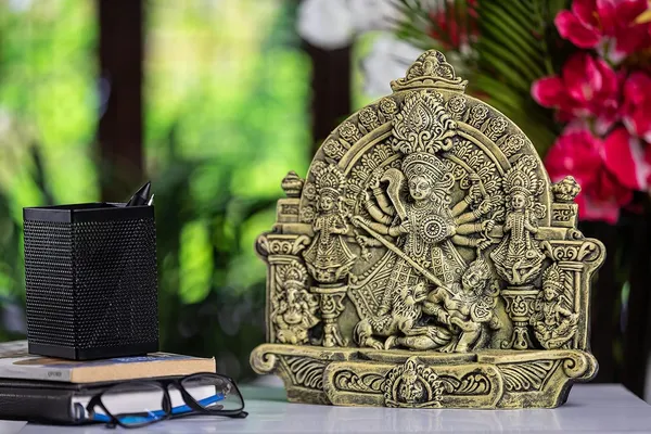 Terracotta_Goddess_Durga_Idol_With_Family