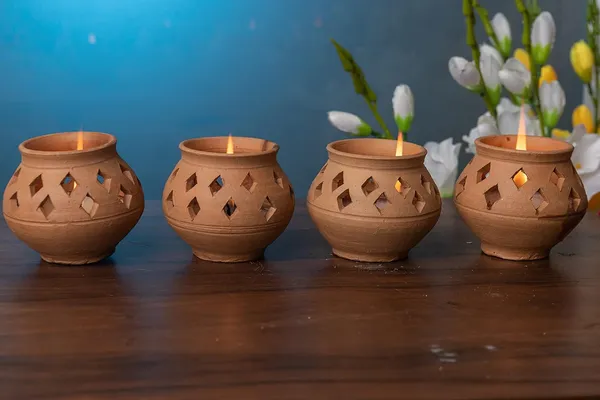 Terracotta_Wax_Diya