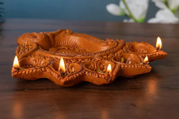 Terracotta_Panch_Diya