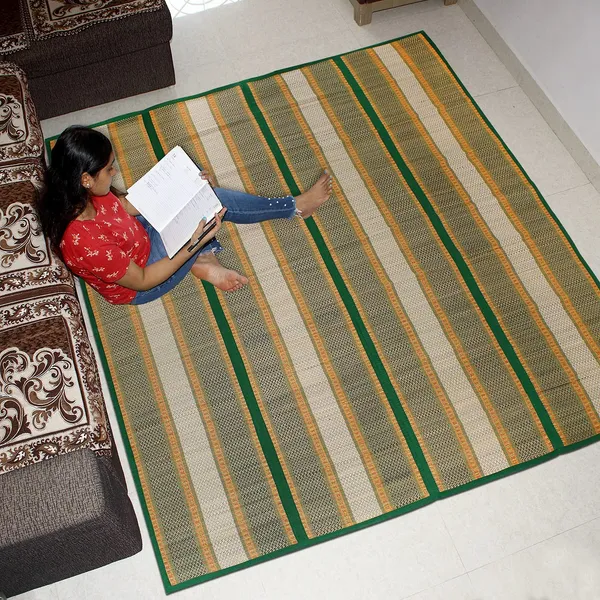 Madurkathi_Handwoven_Floor_Mat