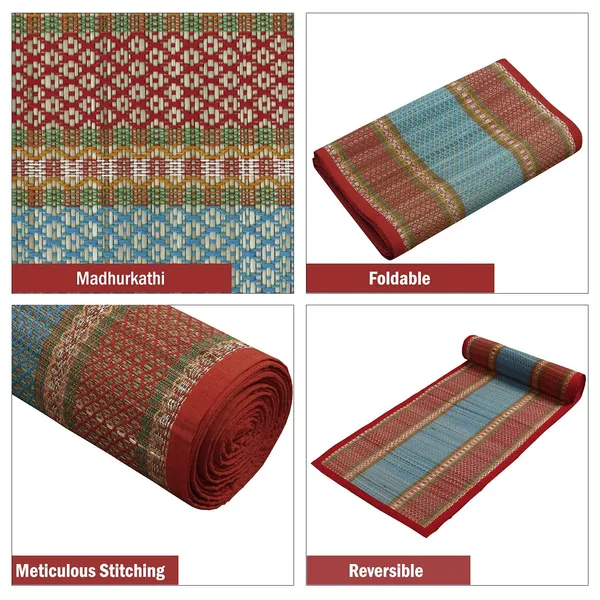 Madurkathi_Handwoven_Floor_Mat
