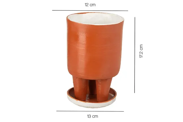Terracotta_Self_Watering_Planter_With_Plate