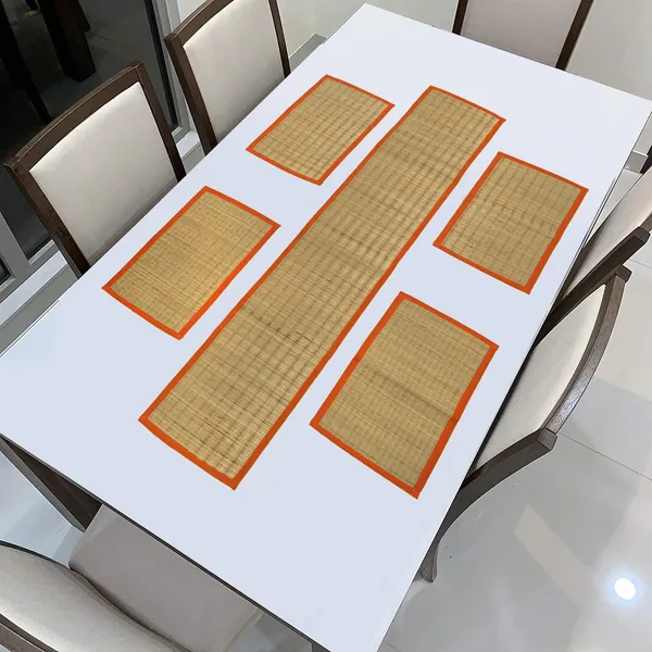 River_Grass_Dining_Table_Place_Mat_With_Runner