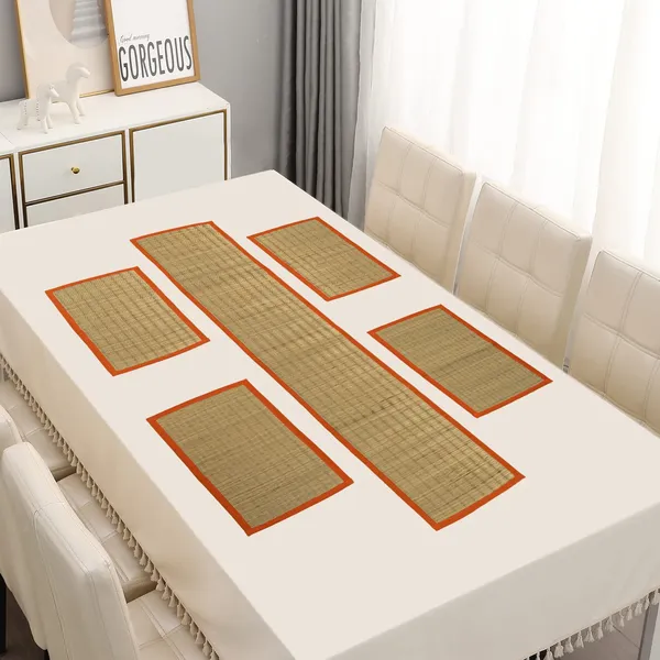 River_Grass_Dining_Table_Place_Mat_With_Runner
