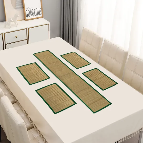 River_Grass_Dining_Table_Place_Mat_With_Runner