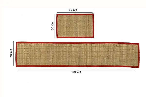 River_Grass_Dining_Table_Place_Mat_With_Runner