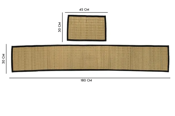 River_Grass_Dining_Table_Place_Mat_With_Runner