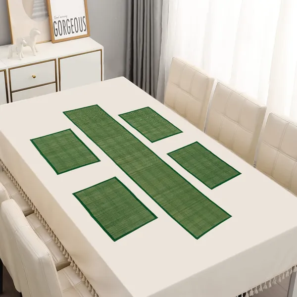 River_Grass_Dining_Table_Place_Mat_With_Runner