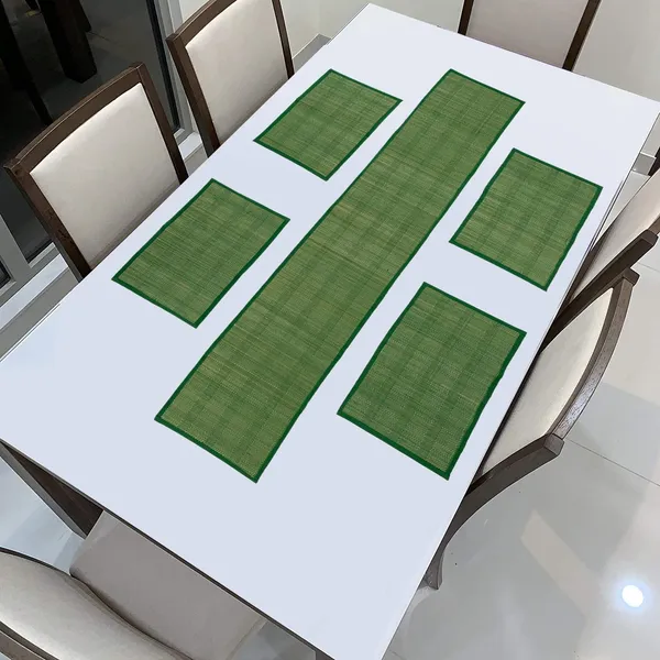 River_Grass_Dining_Table_Place_Mat_With_Runner