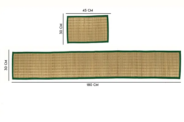 River_Grass_Dining_Table_Place_Mat_With_Runner