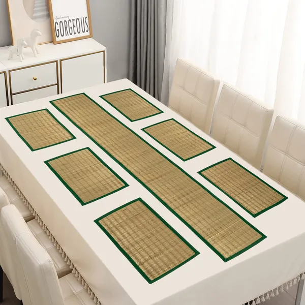 River_Grass_Dining_Table_Place_Mat_With_Runner
