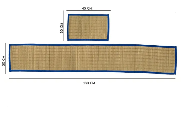River_Grass_Dining_Table_Place_Mat_With_Runner