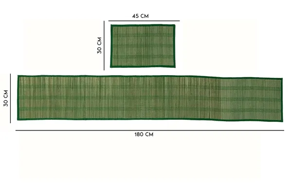 Handwoven_River_Grass_Dining_Table_Place_Mats_With_Runner