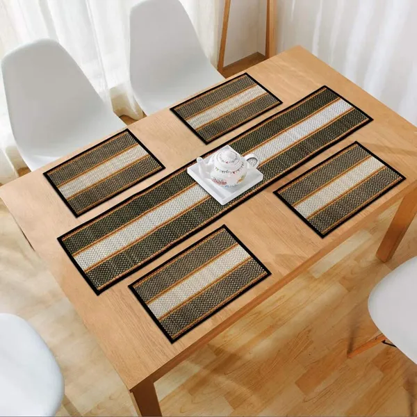 River_Grass_Dining_Table_Place_Mat_With_Runner