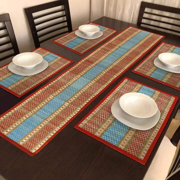 River_Grass_Dining_Table_Place_Mat_With_Runner