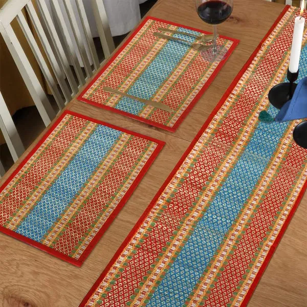 River_Grass_Dining_Table_Place_Mat_With_Runner