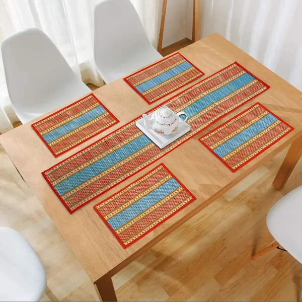 River_Grass_Dining_Table_Place_Mat_With_Runner