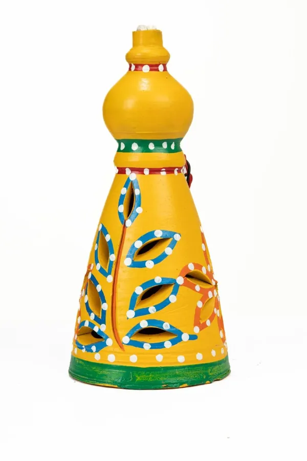 Terracotta_Bell_Pendant_Lamp_Shade