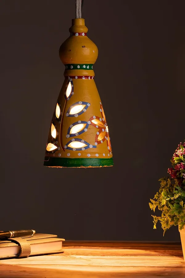 Terracotta_Bell_Pendant_Lamp_Shade