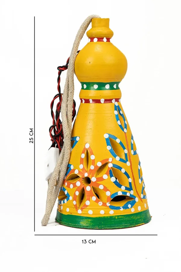 Terracotta_Bell_Pendant_Lamp_Shade