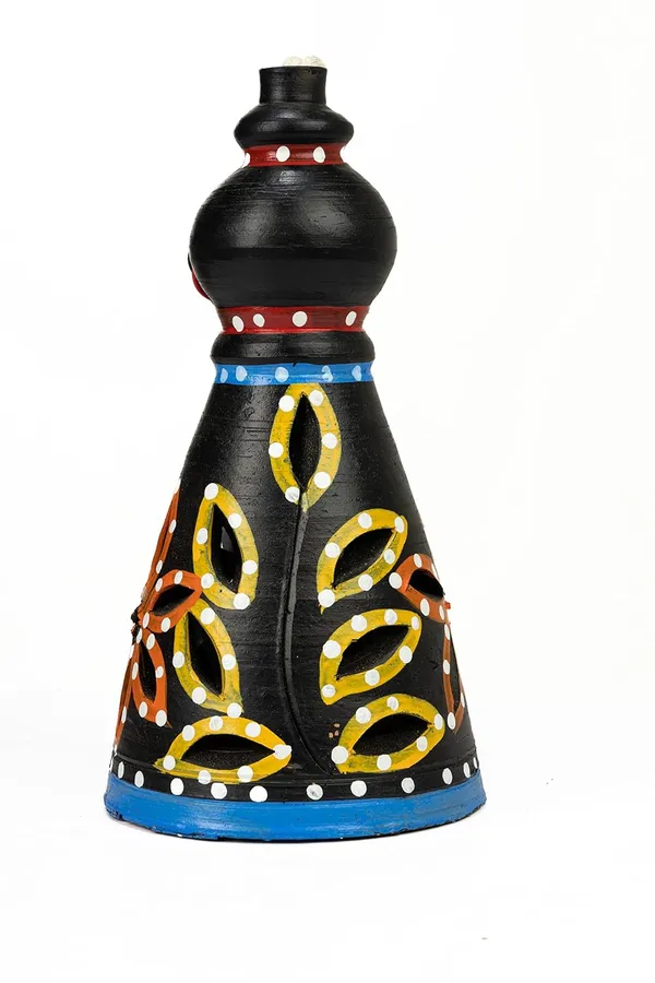Terracotta_Clay_Bell_Pendant_Lamp_Shade