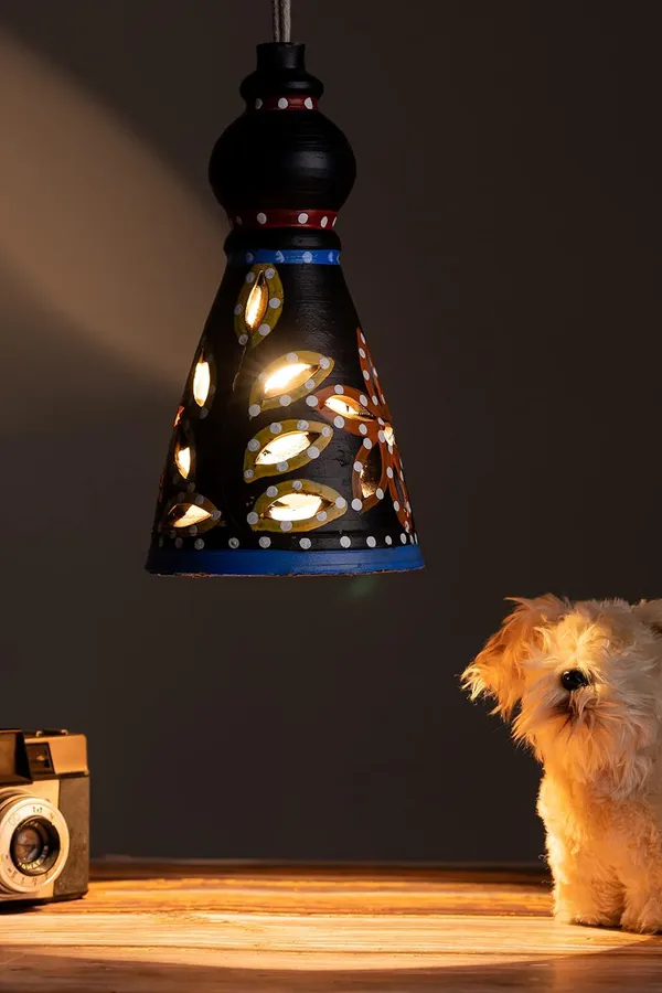 Terracotta_Clay_Bell_Pendant_Lamp_Shade