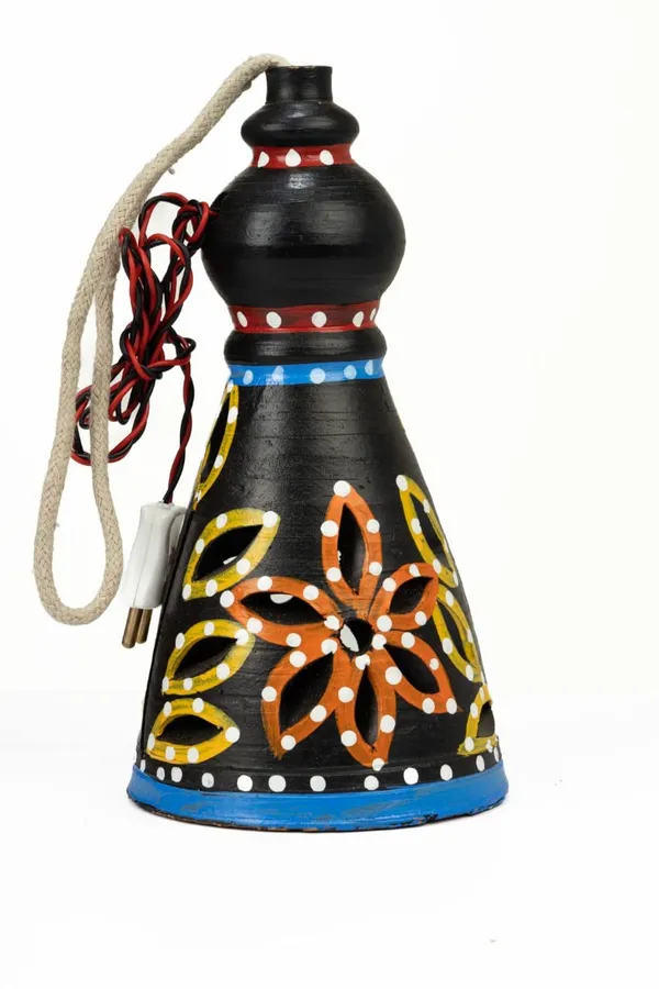 Terracotta_Clay_Bell_Pendant_Lamp_Shade