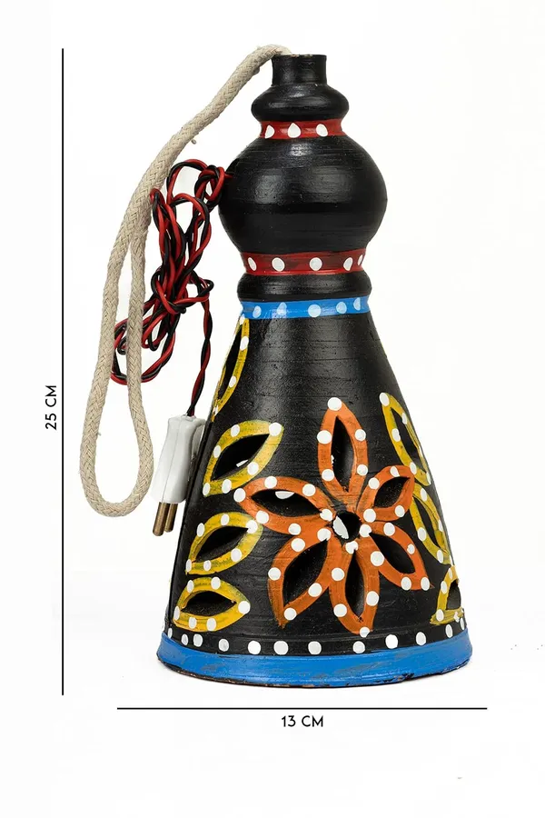Terracotta_Clay_Bell_Pendant_Lamp_Shade