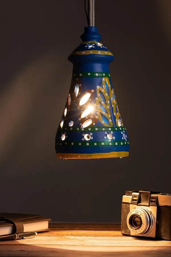 Terracotta_Clay_Oval_Pendant_Light_Shade