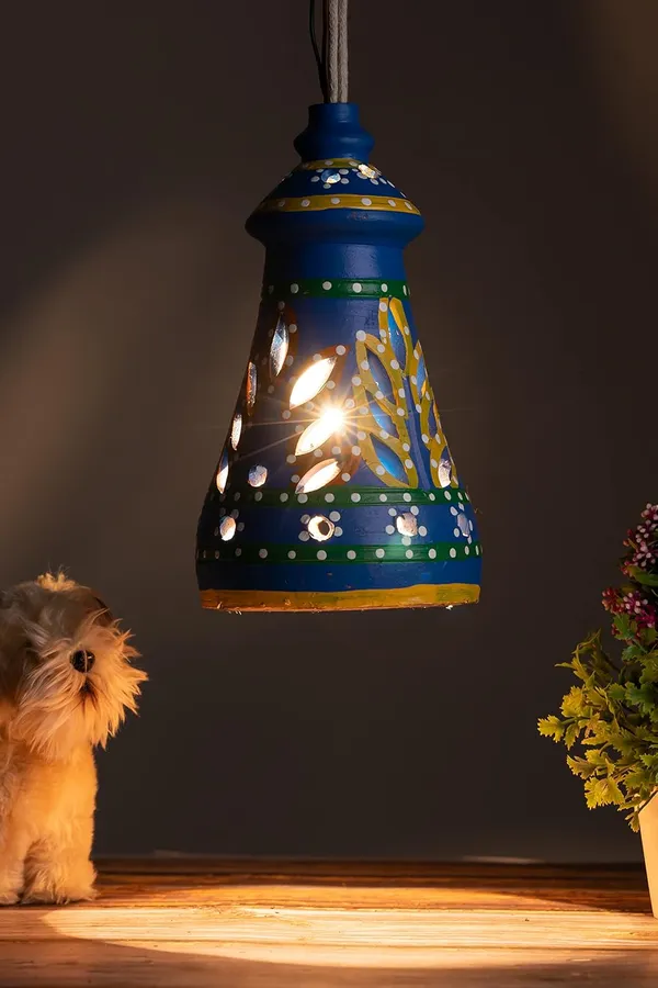 Terracotta_Clay_Oval_Pendant_Light_Shade