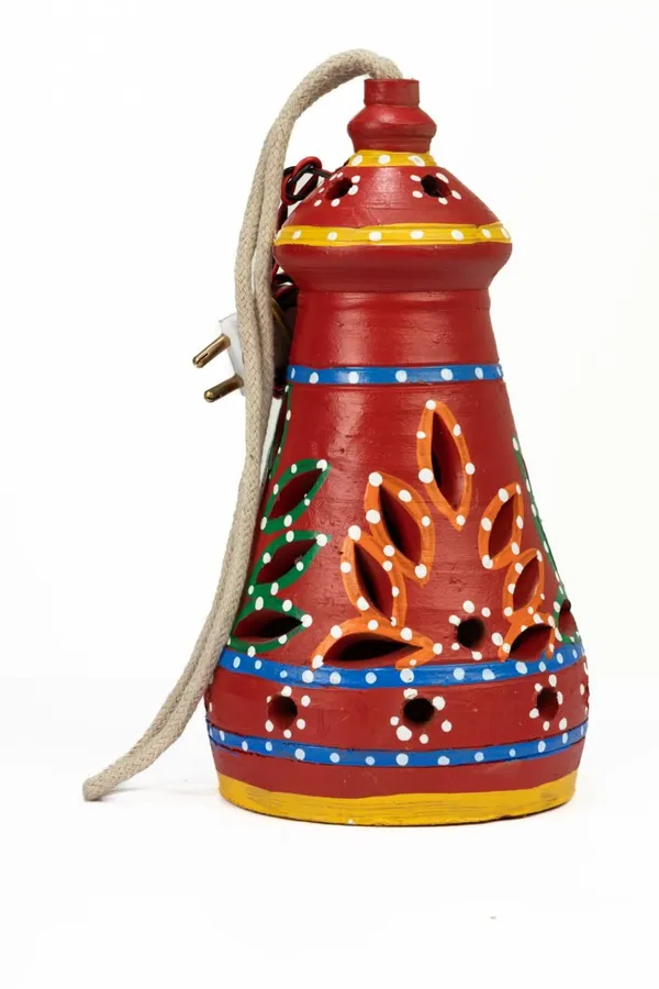 Terracotta_Clay_Oval_Pendant_Light_Shade