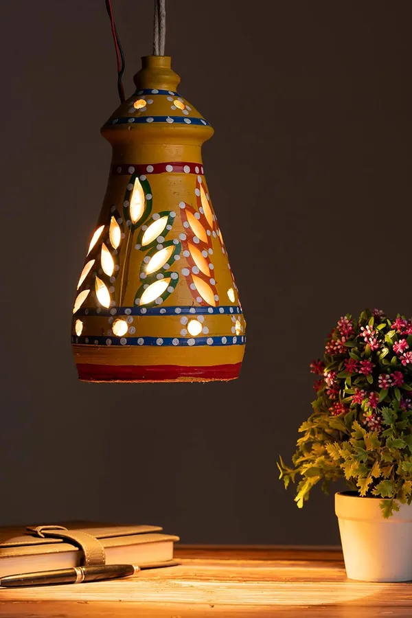 Terracotta_Clay_Oval_Pendant_Lamp_Shade