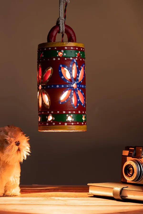 Terracotta_Clay_Cylinder_Pendant_Light_Shade