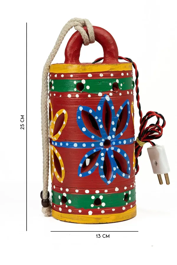 Terracotta_Clay_Cylinder_Pendant_Light_Shade
