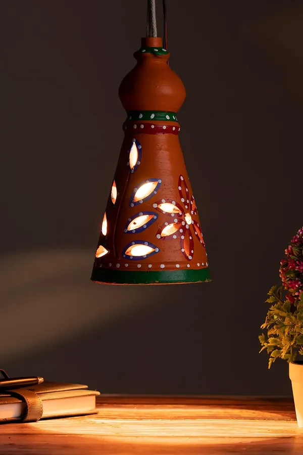 Terracotta_Bell_Pendant_Lamp_Shade