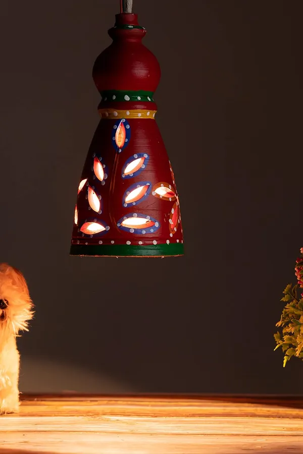 Terracotta_Bell_Pendant_Light_Shade