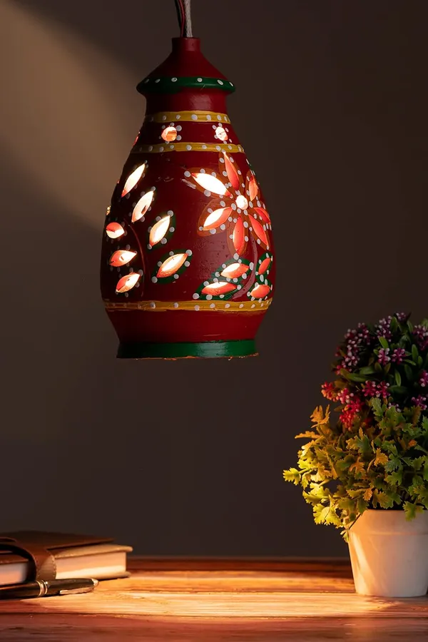 Terracotta_Clay_Oval_Pendant_Light_Shade
