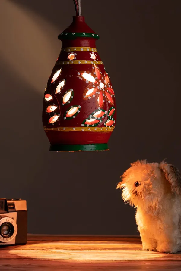 Terracotta_Clay_Oval_Pendant_Light_Shade