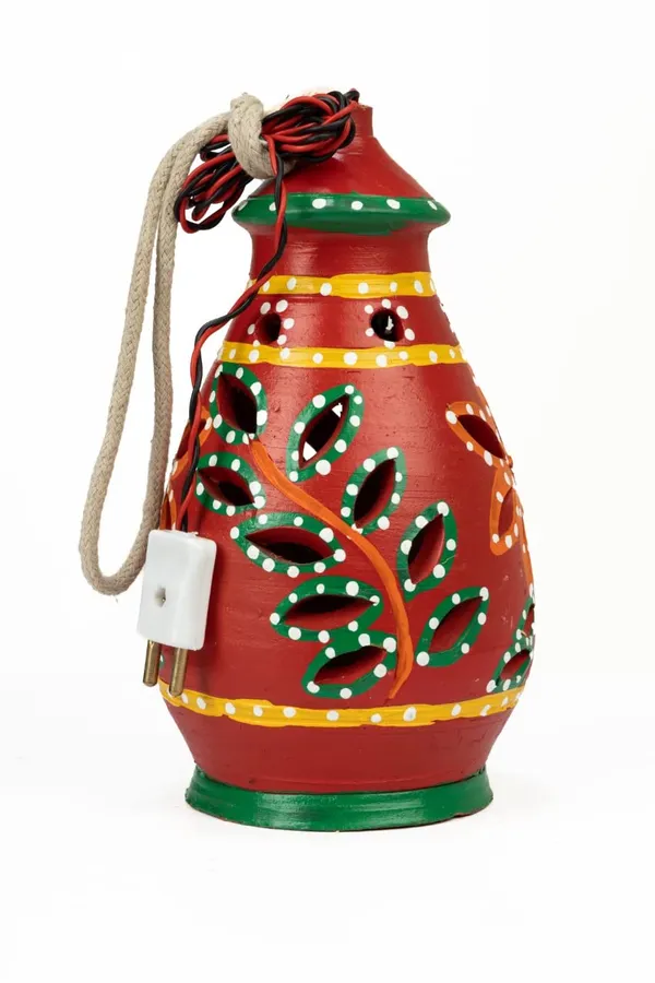 Terracotta_Clay_Oval_Pendant_Light_Shade