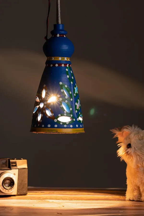 Terracotta_Clay_Bell_Pendant_Light_Shade