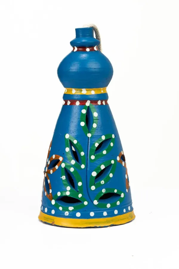 Terracotta_Clay_Bell_Pendant_Light_Shade