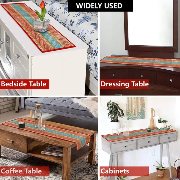 Madurkathi_Grass_Table_Runner