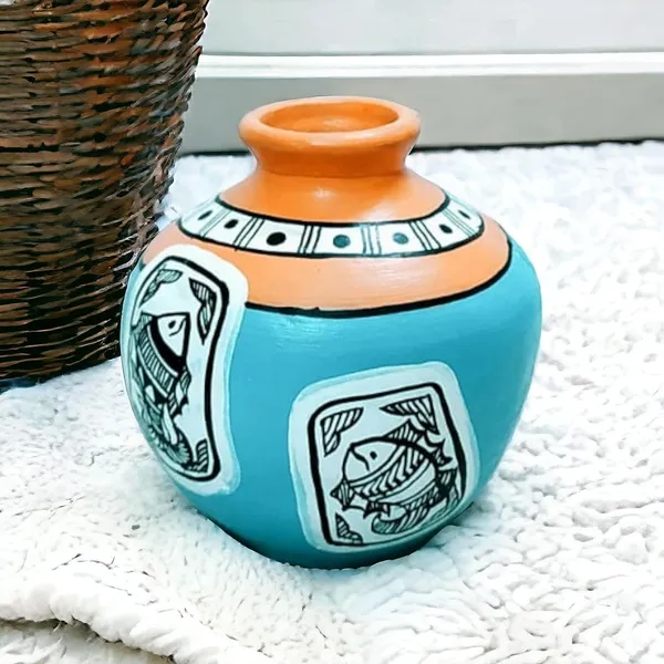 Earthenware_Terracotta_Flower_Vase