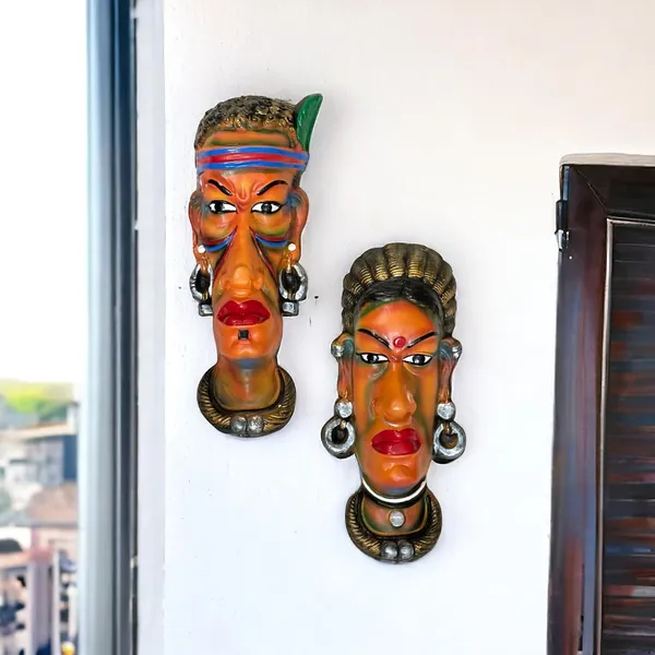 Terracotta_Tribal_Wall_Mask