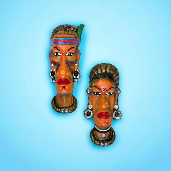 Terracotta_Tribal_Wall_Mask