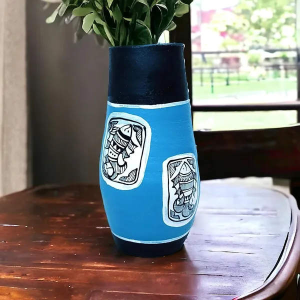 Earthenware_Terracotta_Flower_Vase