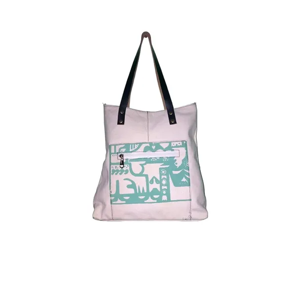 Canvas_Tote_Bag_With_Leather_Handle